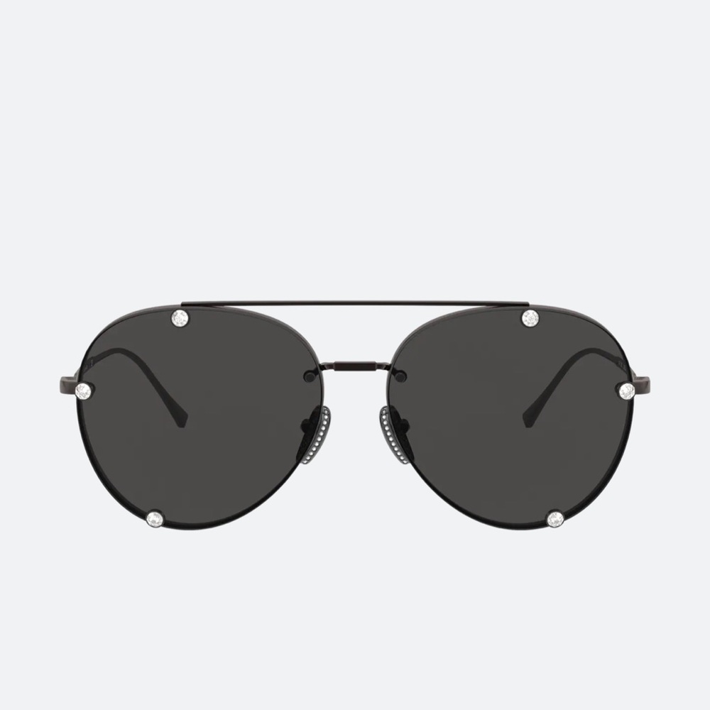Valentino 59mm Aviator Sunglasses